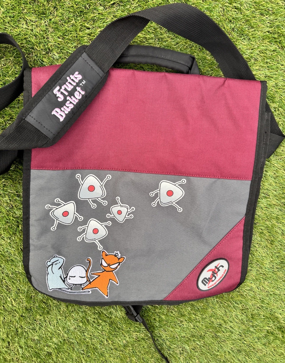 Fruits Basket Messenger Bag Adult Black Anime Manga Chibi