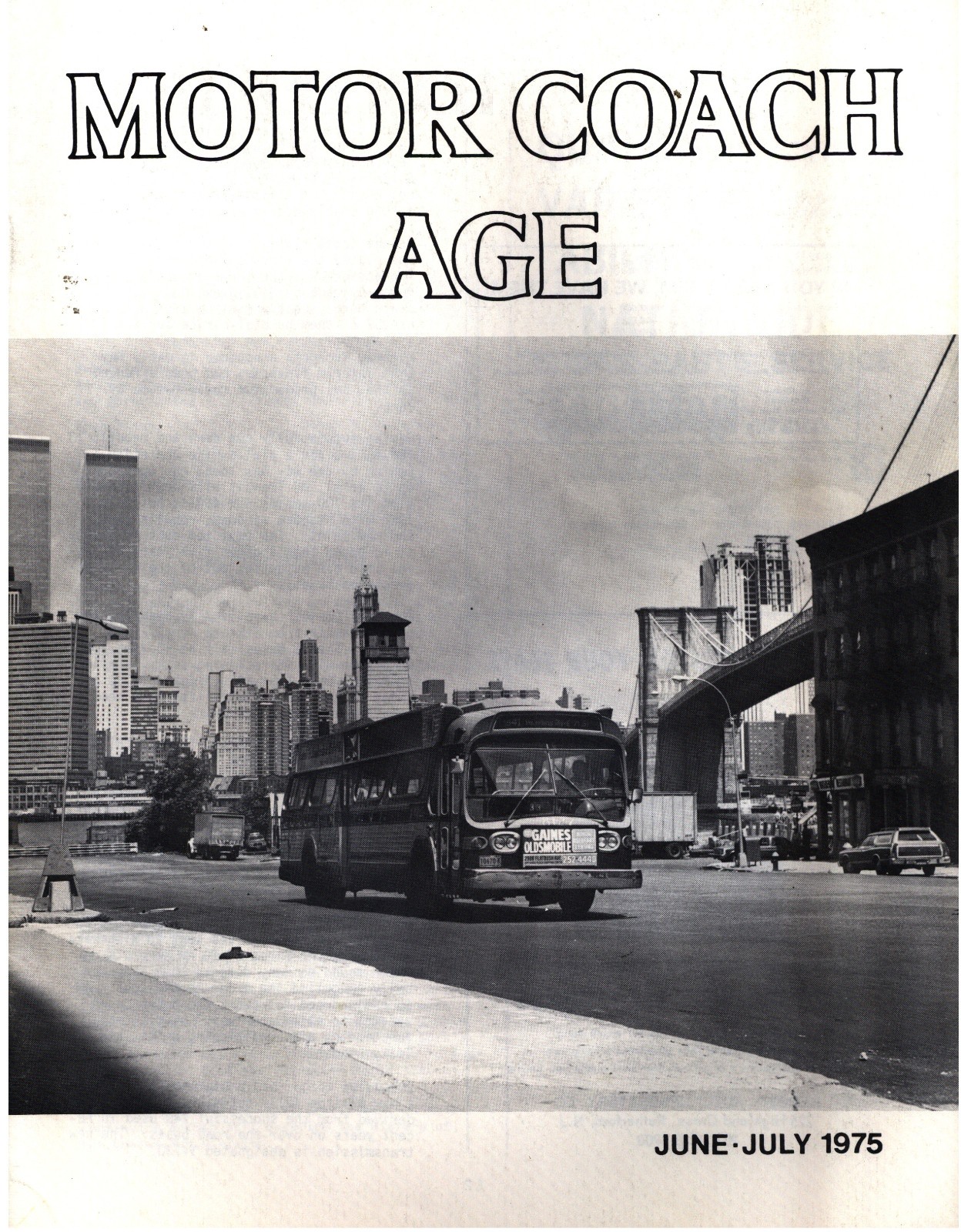 Brooklyn NY Transit System History Photo Roster Bus Service 1975 Motor Coach Age