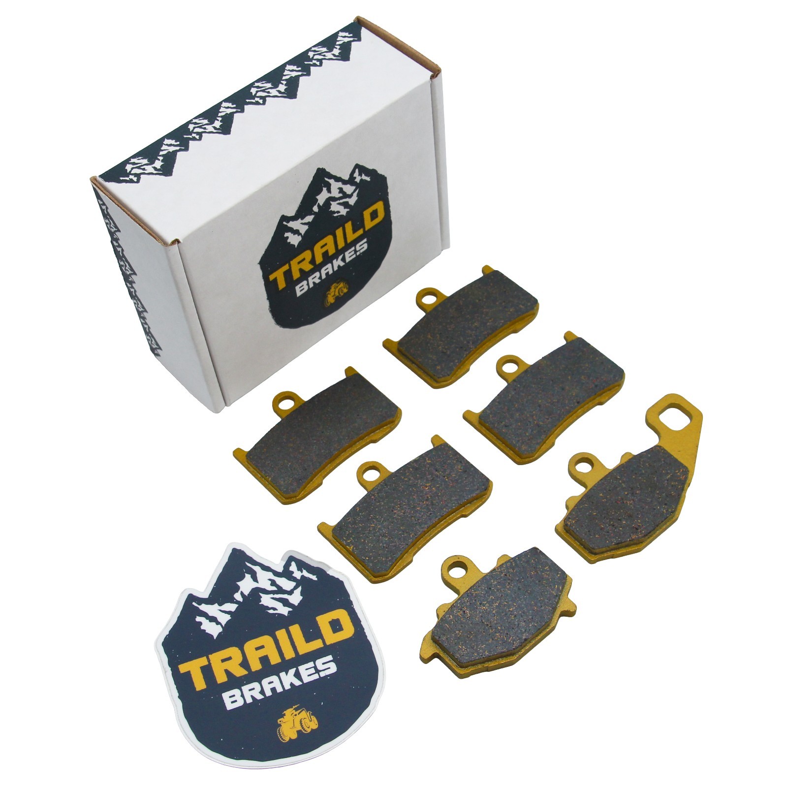 Traild Ceramic Brake Pad Set for Kawasaki Z1000 2003-2006 Front & Rear
