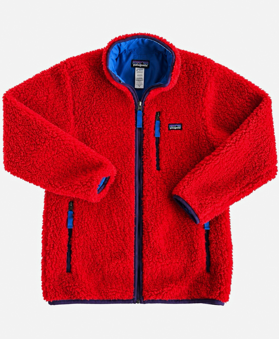 Vintage Patagonia Classic Retro-X Cardigan Fleece Jacket Men’s Small Red Zip