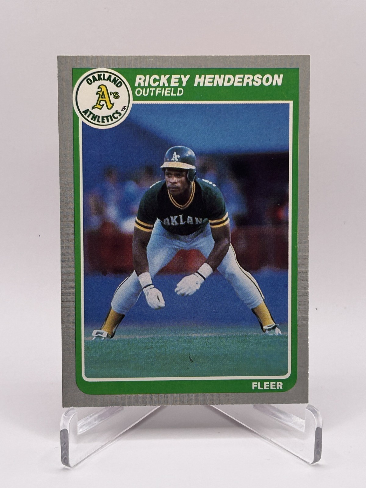 1985 Fleer - Rickey Henderson #425 1985 Fleer - Rickey Henderson #425