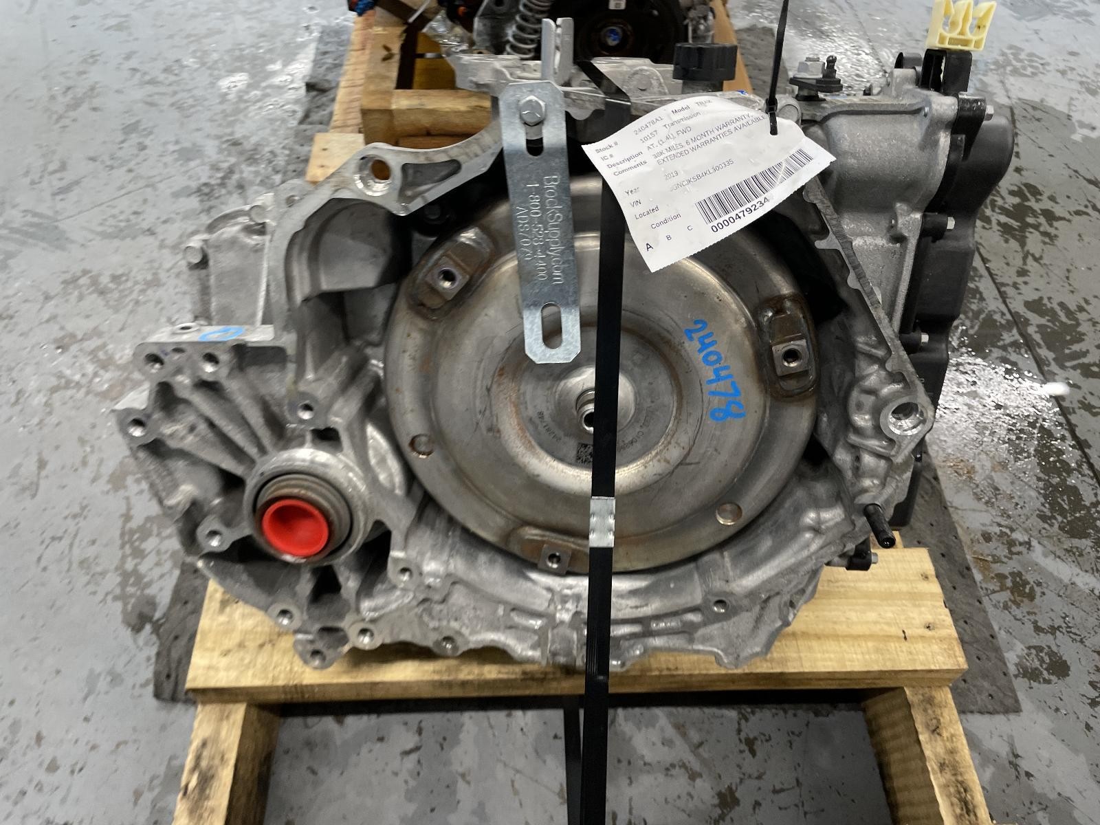 \'16-\'21 CHEVROLET TRAX Auto Transmission 1.4L FWD 38k miles 6 Month Wnty