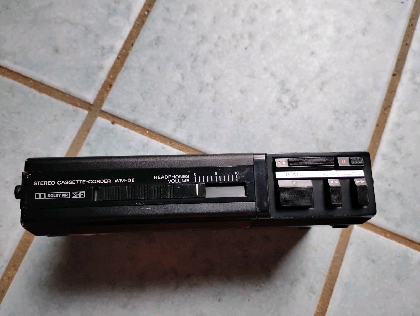 Working Sony WM-D6 Walkman Professional Cassette Recorder Player