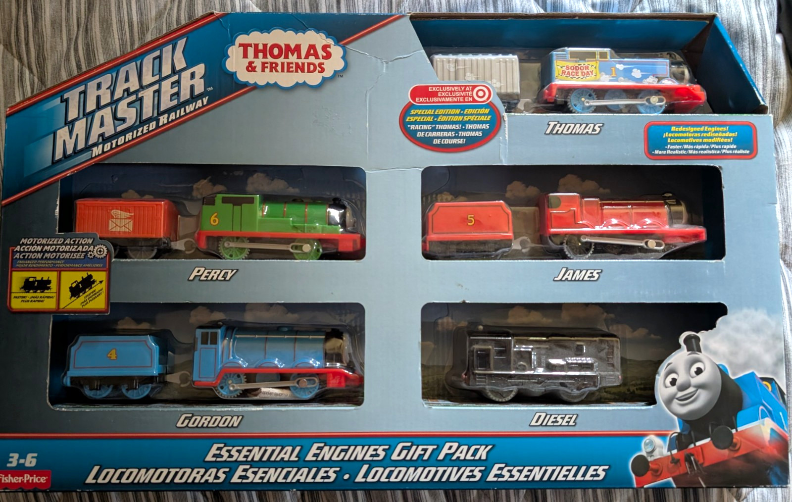 Fisher-Price Thomas & Friends TrackMaster Essential Engines Motorized Gift Pack Fisher-Price Thomas & Friends TrackMaster Essential Engines Motorized Gift Pack