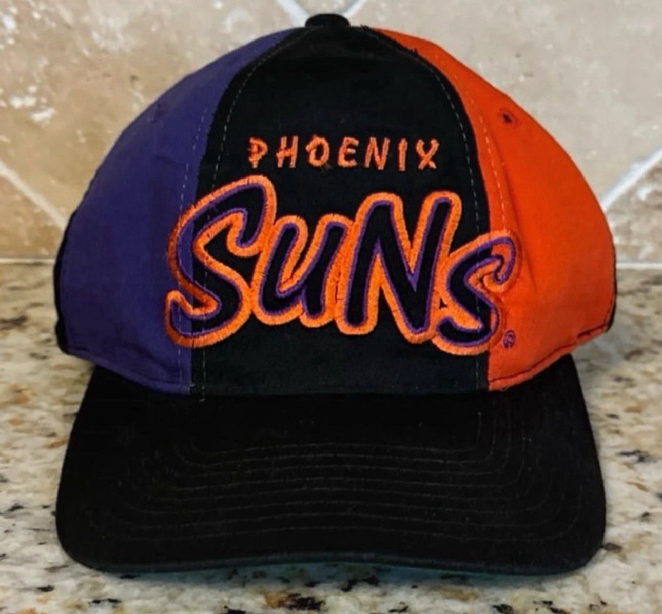 Rare Vintage 90s Phoenix Suns Starter Tri Power NBA Snapback Hat Rare Vintage 90s Phoenix Suns Starter Tri Power NBA Snapback Hat