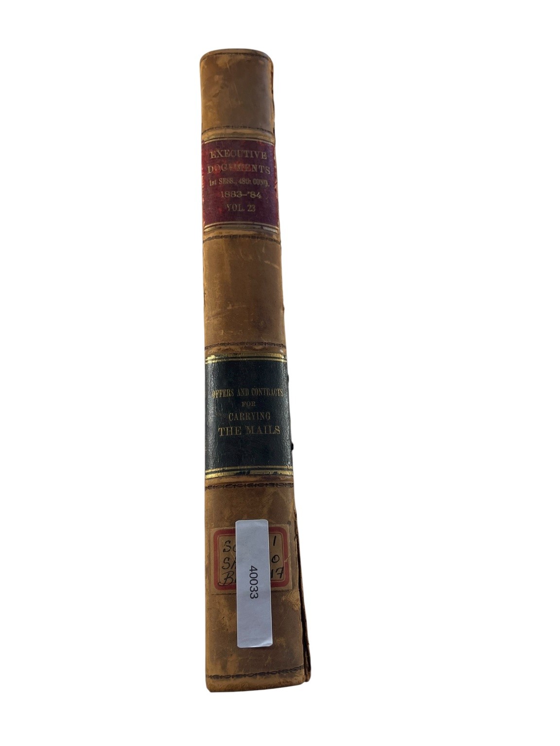 Executive Documents 1884 Vol 23 US House of Representatives Mail Contracts
