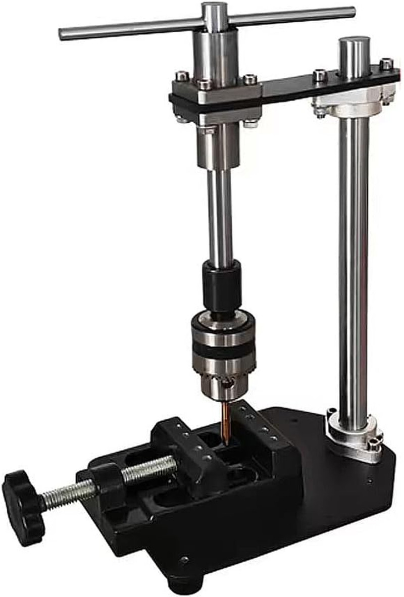 Precision Tapping Tool Set: 6 Taps, Vise & Hand Tapper Wrench Included