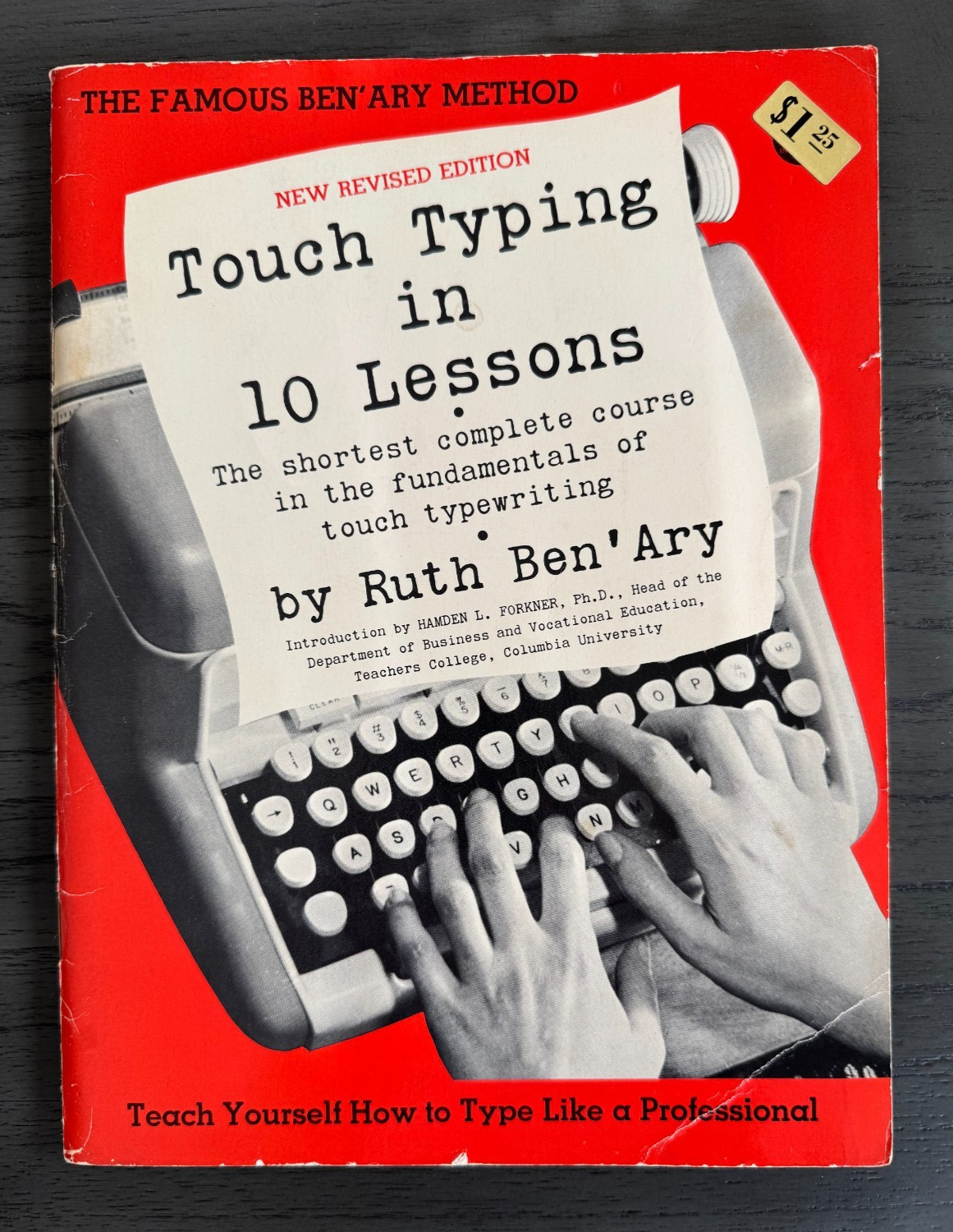 VINTAGE TOUCH TYPING in 10 LESSONS-Fundamentals of Touch Typing by Ruth Ben\'Ary VINTAGE TOUCH TYPING in 10 LESSONS-Fundamentals of Touch Typing by Ruth Ben\'Ary