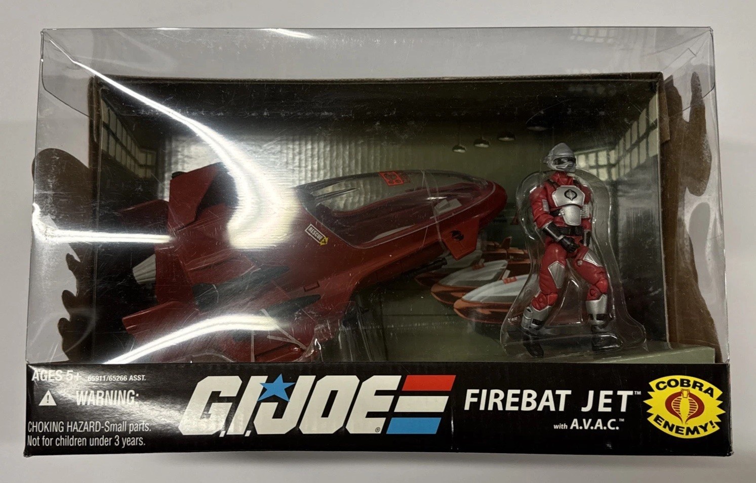 Hasbro G.I. Joe 25th Anniversary Firebat Jet & A.V.AC. AVAC 65911 New/Sealed2008