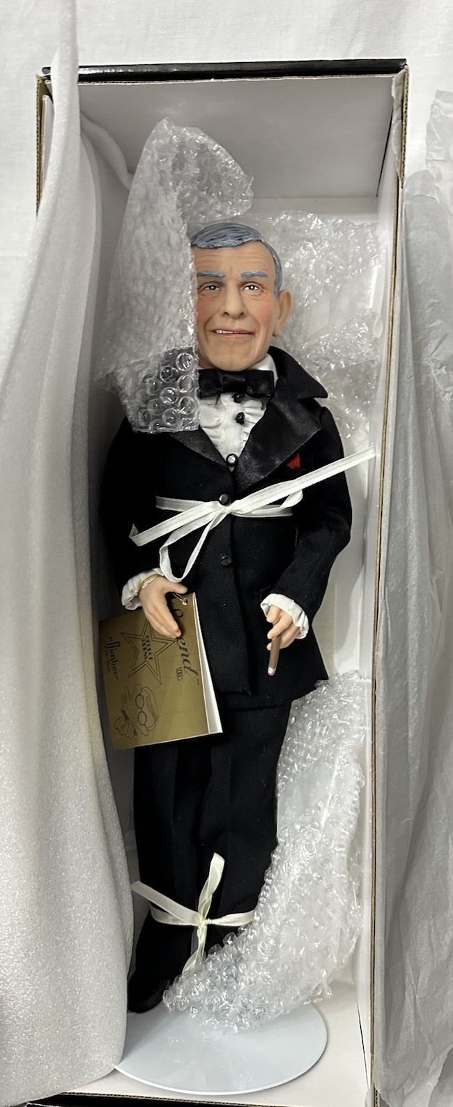 Vintage NIB Effanbee Legend Series George Burns V529 Doll With Stand