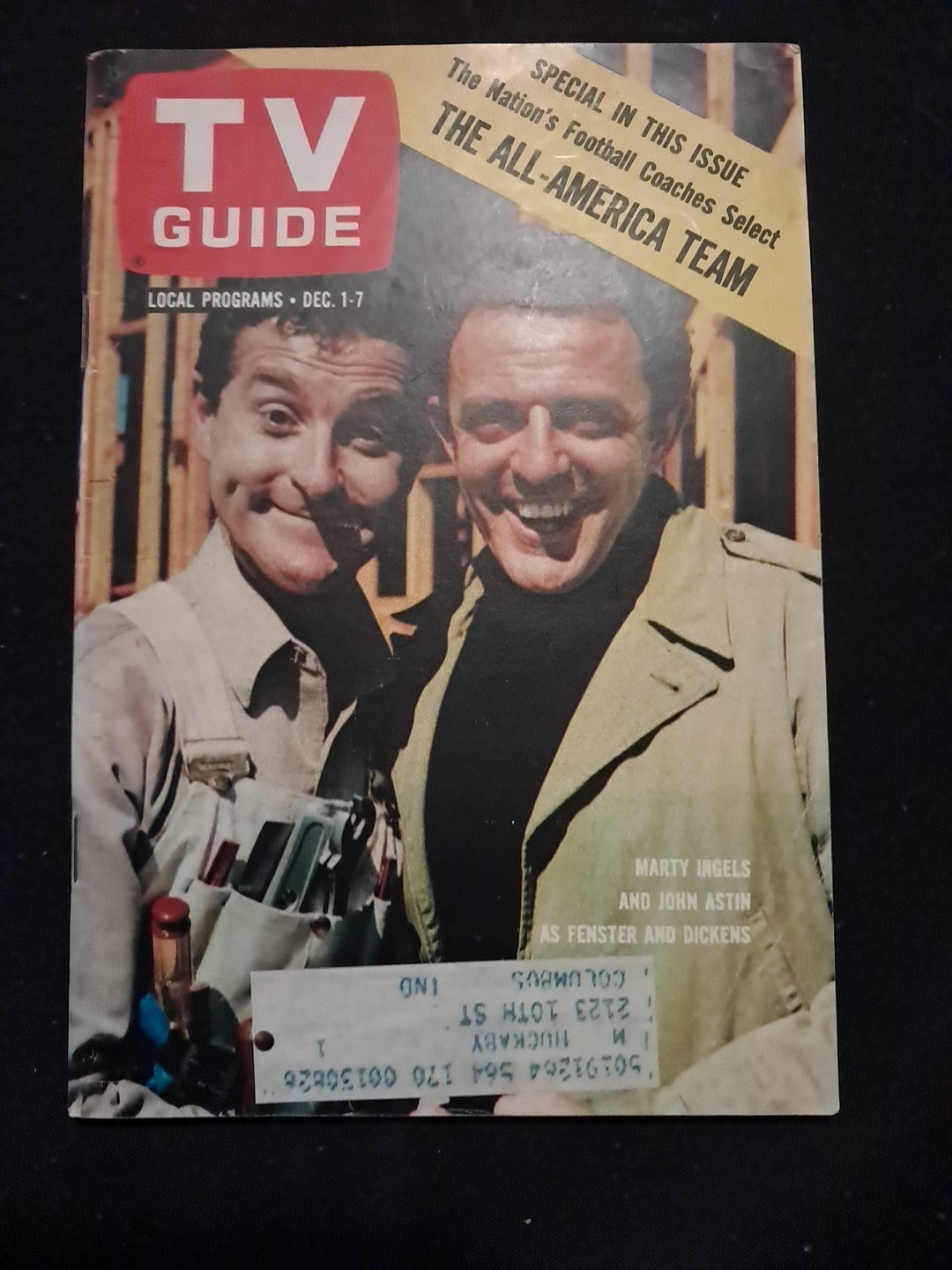 TV Guide Dec. 1 - 7 1962 TV Guide Dec. 1 - 7 1962