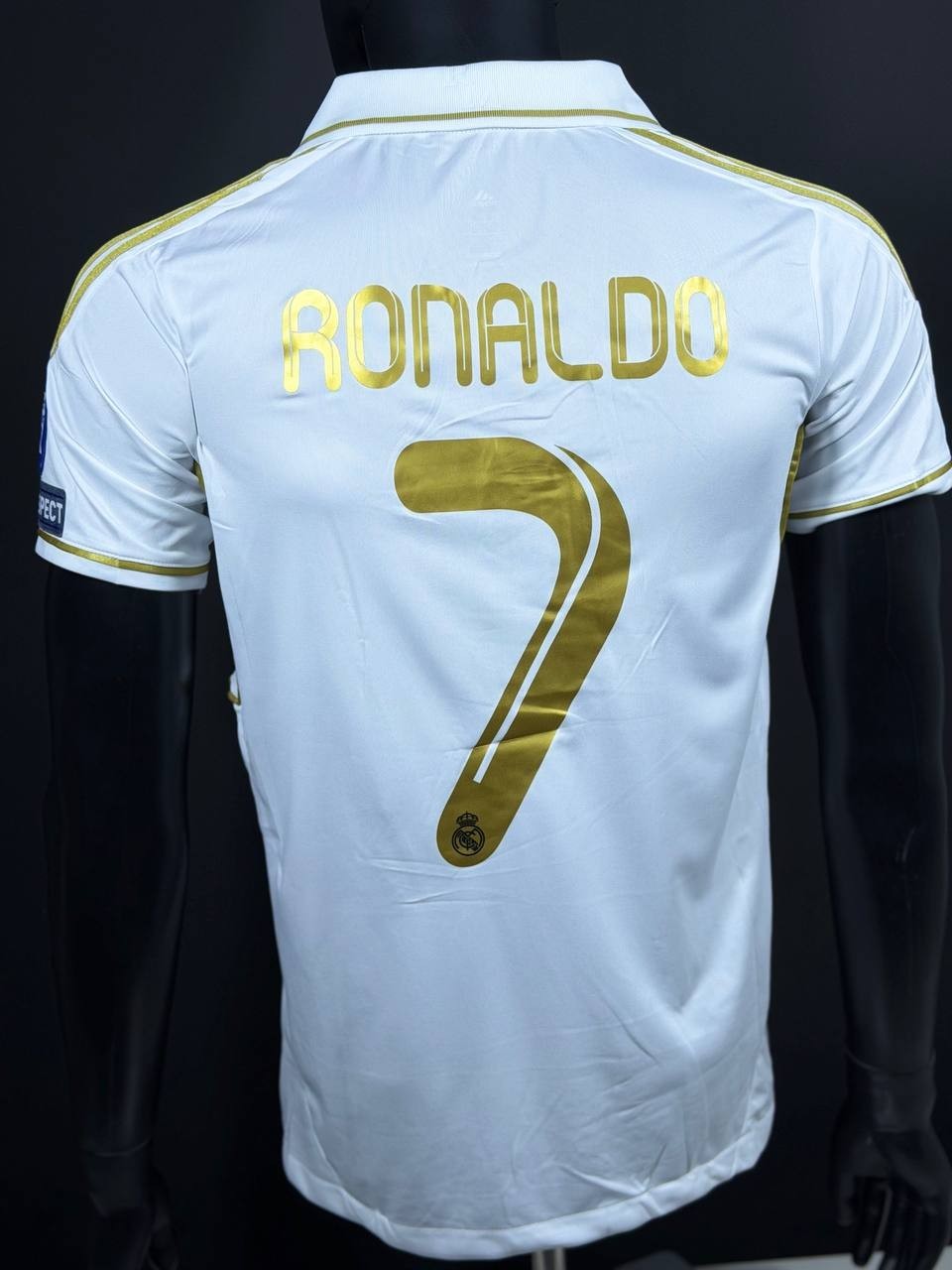 RETRO Real Madrid Home Cristiano Ronaldo #7 Soccer Jersey Football Shirt 2011/12