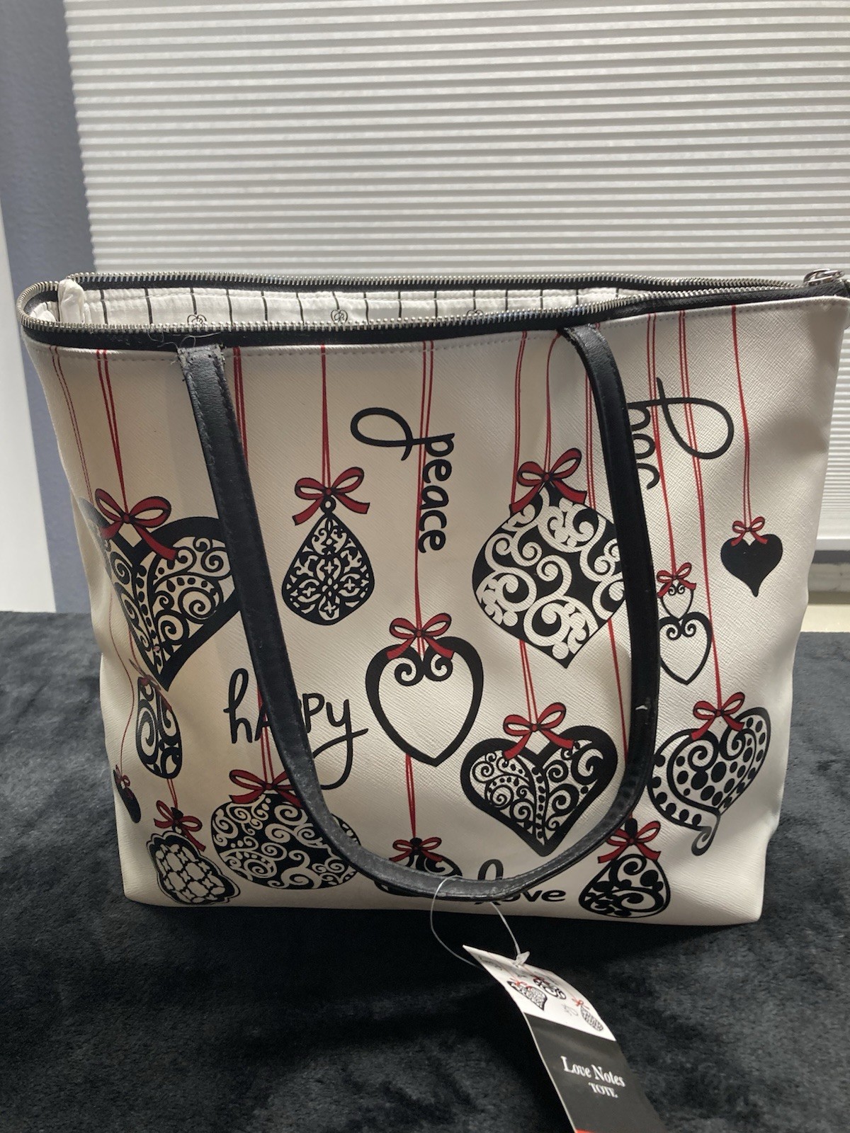 Brighton Large Tote Bag LOVE NOTES