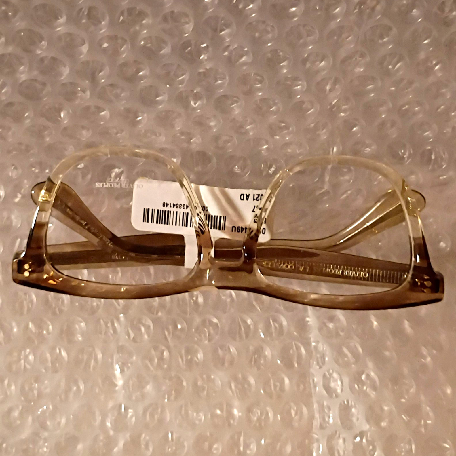 Oliver Peoples OV5449U 1647 Brown Square Full Rim Plastic Frames 53-18 145