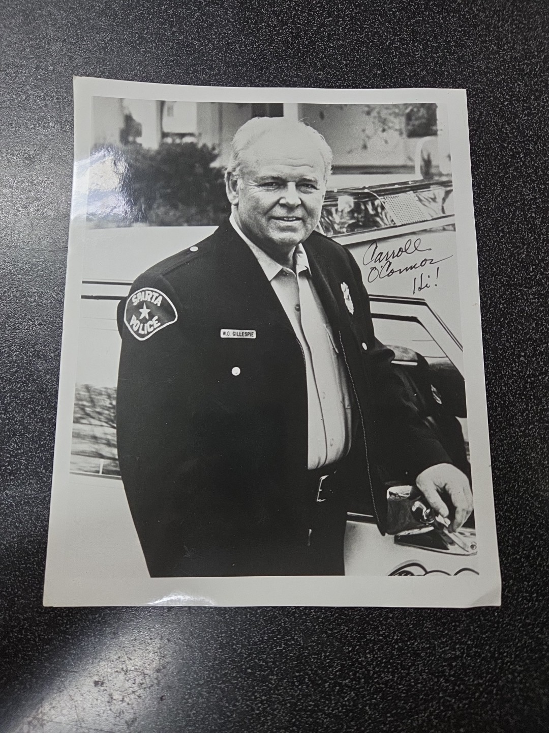 Autographed Signed Carroll O\'Connor picture Reprint? Autographed Signed Carroll O\'Connor picture Reprint?