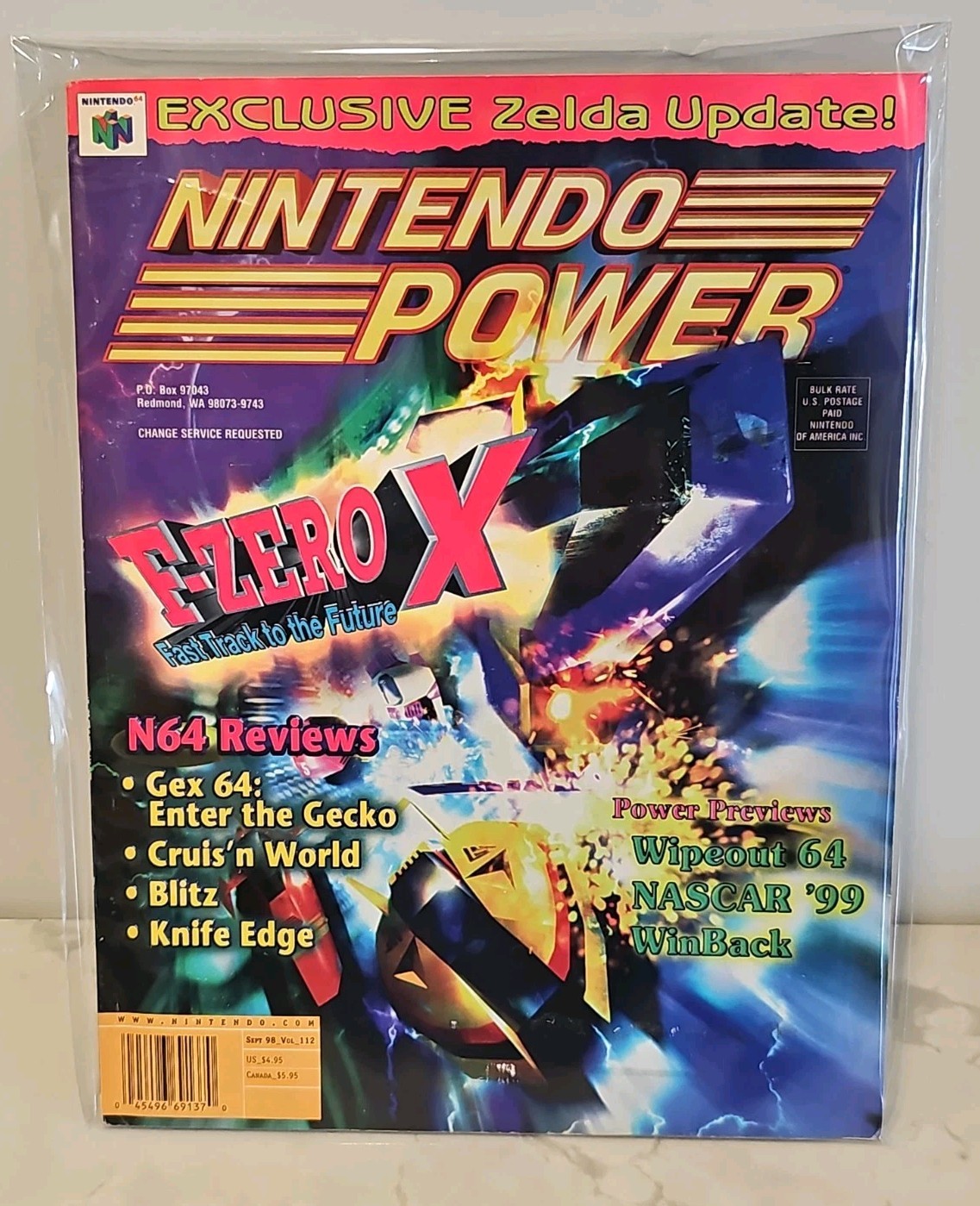 Nintendo Power Magazine Vol 112 w/ Pokemon Insert, Poster, Complete Very Nice Nintendo Power Magazine Vol 112 w/ Pokemon Insert, Poster, Complete Very Nice
