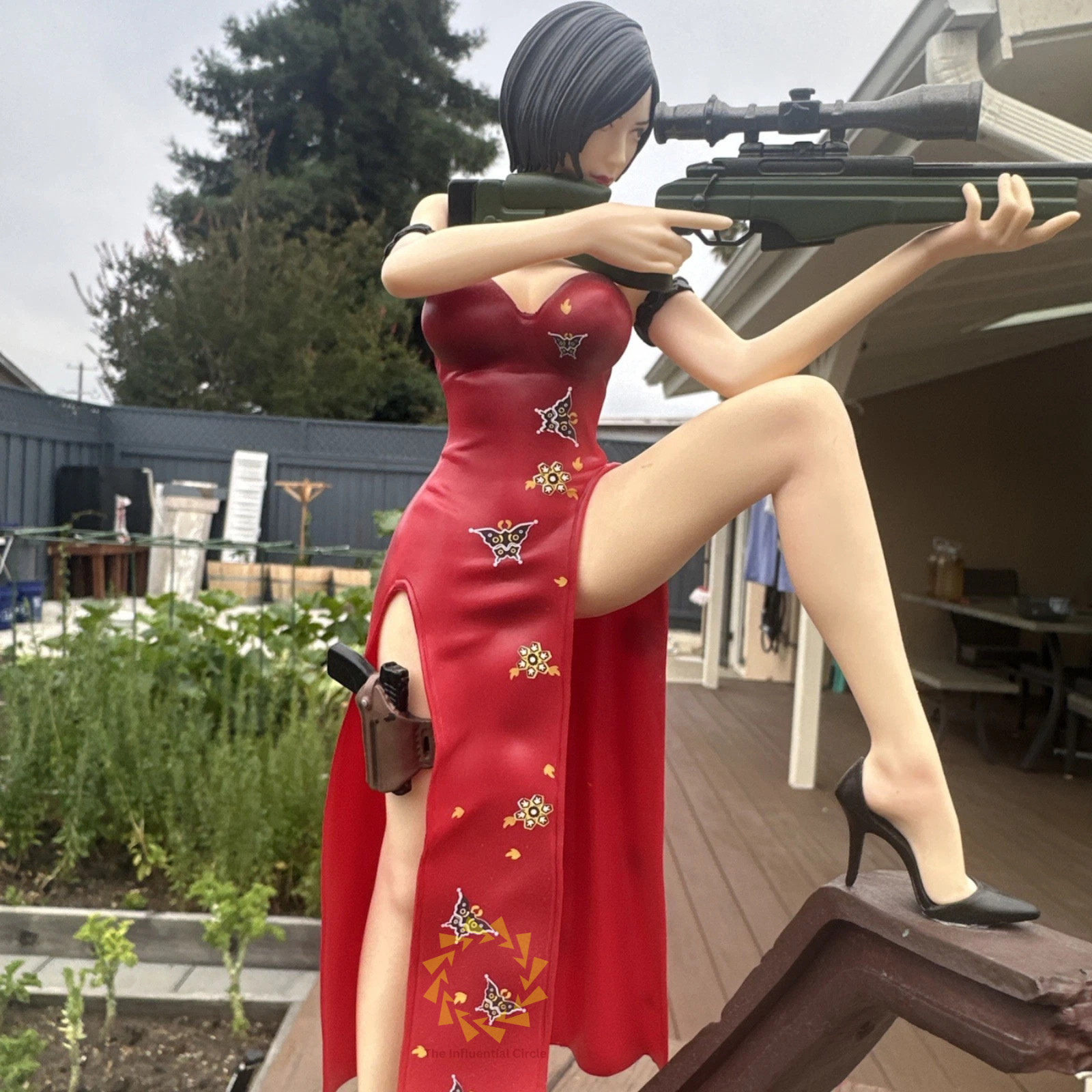 Figurine Ada Wong Resident Evil Remake Edition Statue Collection Waifu