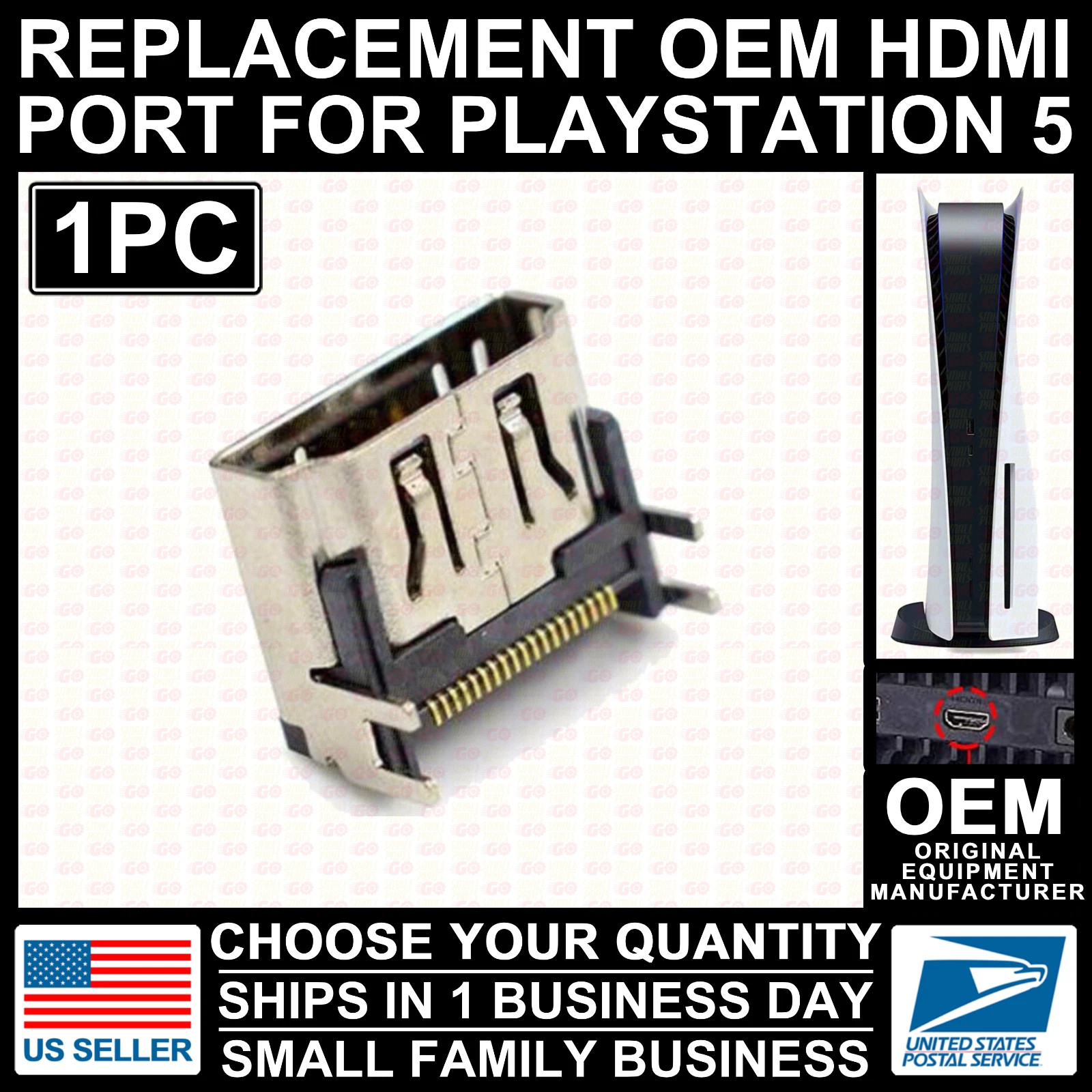 OEM HDMI Port For Sony Playstation 5 PS5 Connector Socket Jack Replacement USA