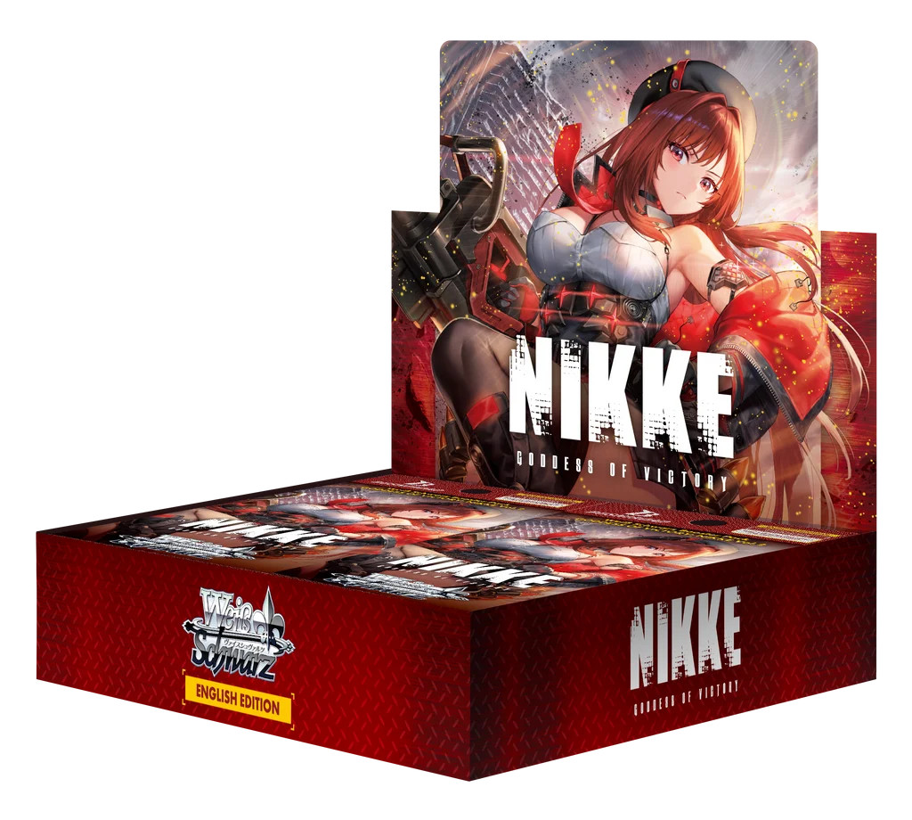 Weiss Schwarz Goddess of Victory: Nikke Vol. 2 Booster Box 1st Ed. Presale: 9/25 Weiss Schwarz Goddess of Victory: Nikke Vol. 2 Booster Box 1st Ed. Presale: 9/25