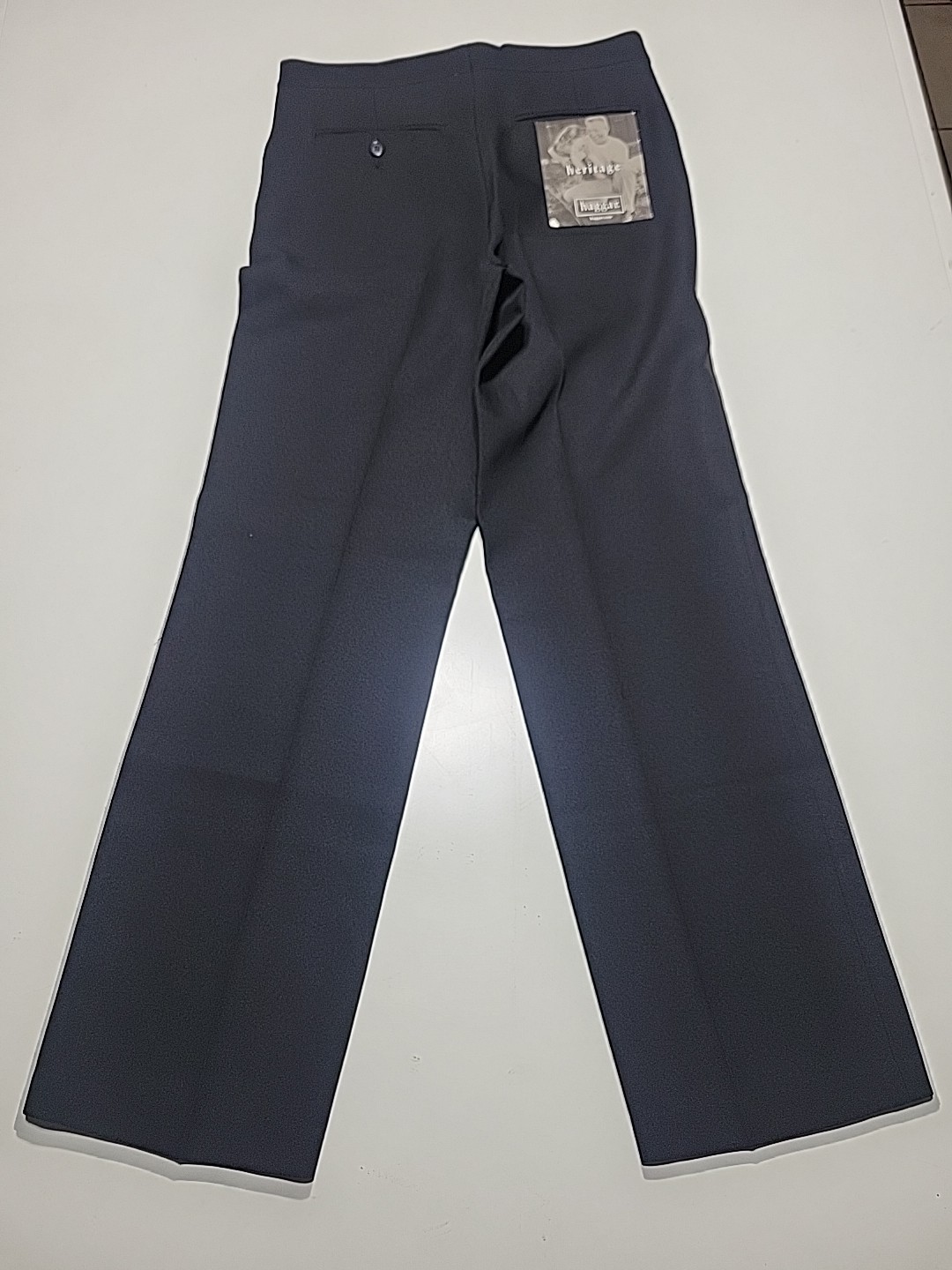 Haggard 100% Polyester Men\'s Black Dress Pants 30x30 Made In Mexico