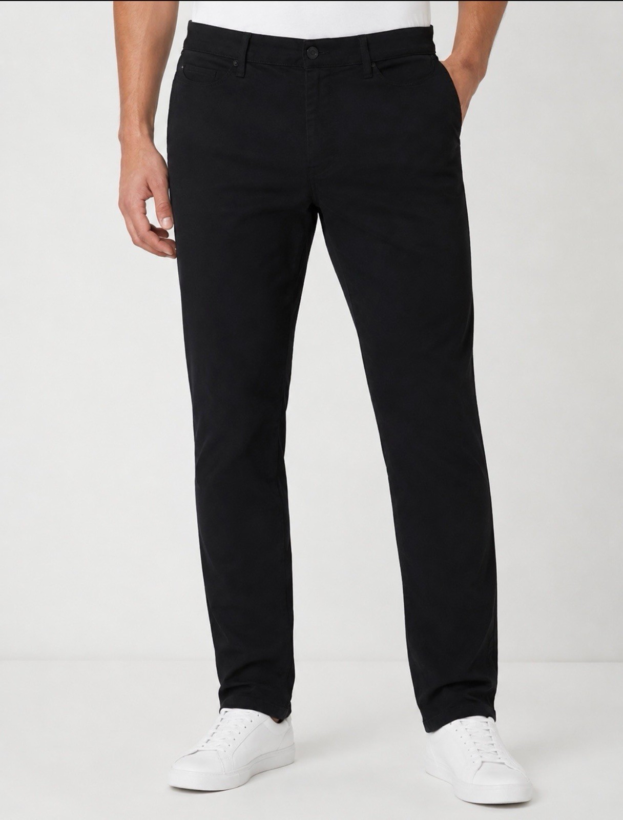 Express Men’s Slim Fit Denim Jeans- Black, Size-34x32