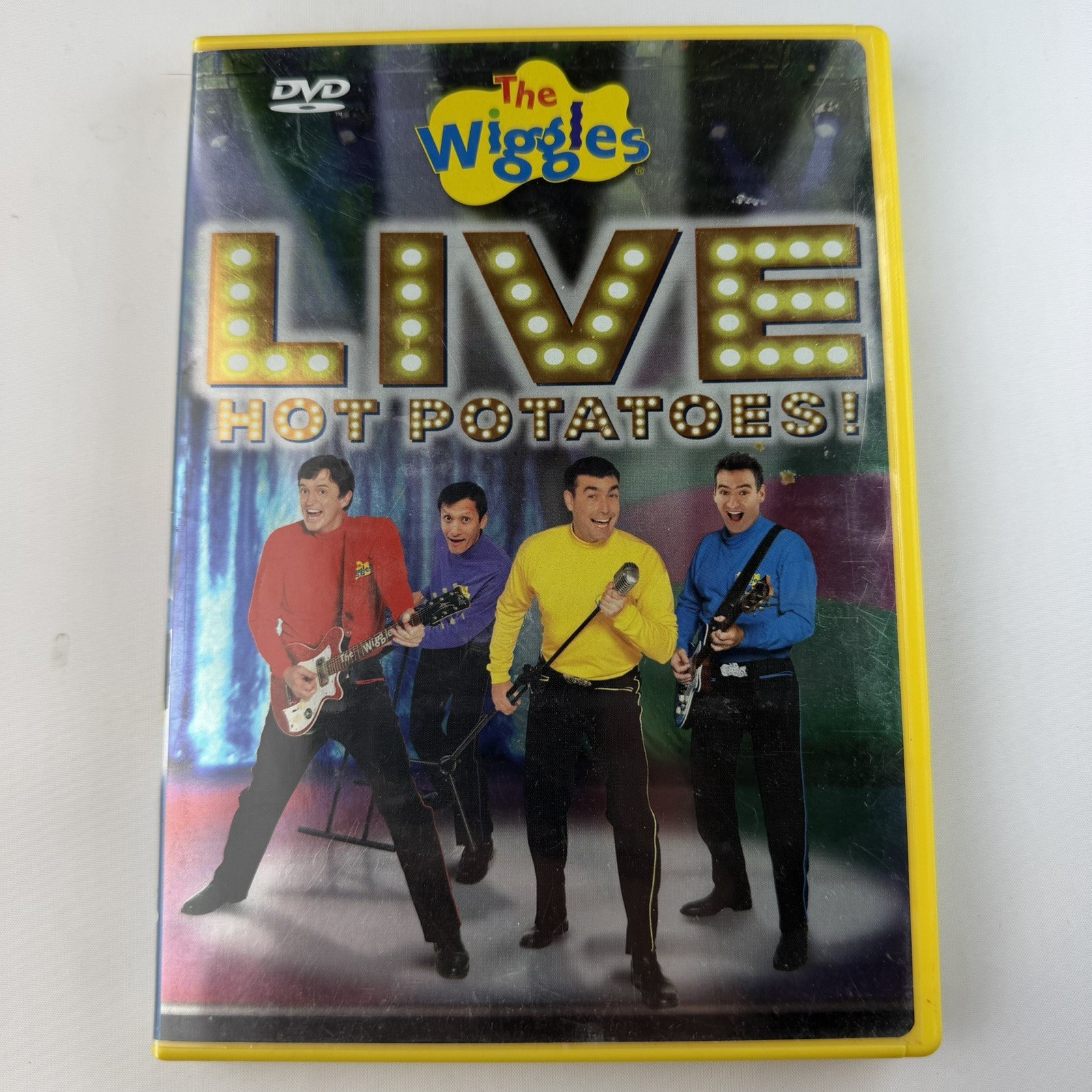 The Wiggles Live Hot Potatoes DVD 2004 Fruit Salad Children’s Live Ships Free The Wiggles Live Hot Potatoes DVD 2004 Fruit Salad Children’s Live Ships Free