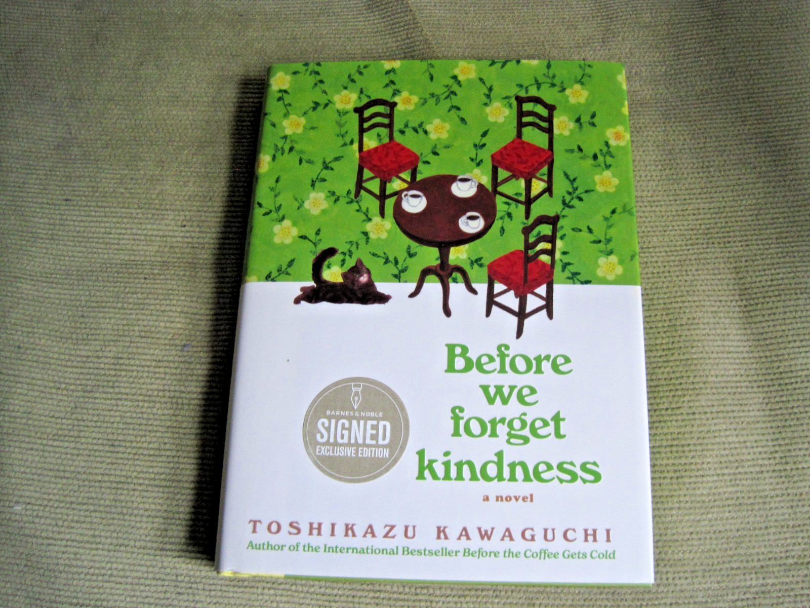 TOSHIKAZU KAWAGUCHI SIGNED - BEFORE WE FORGET KINDNESS Limited Hardcover Edition