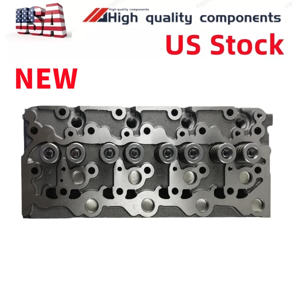 V1903 V1903-B V1903E Complete Cylinder Head W/Valves Springs for Kubota Engine