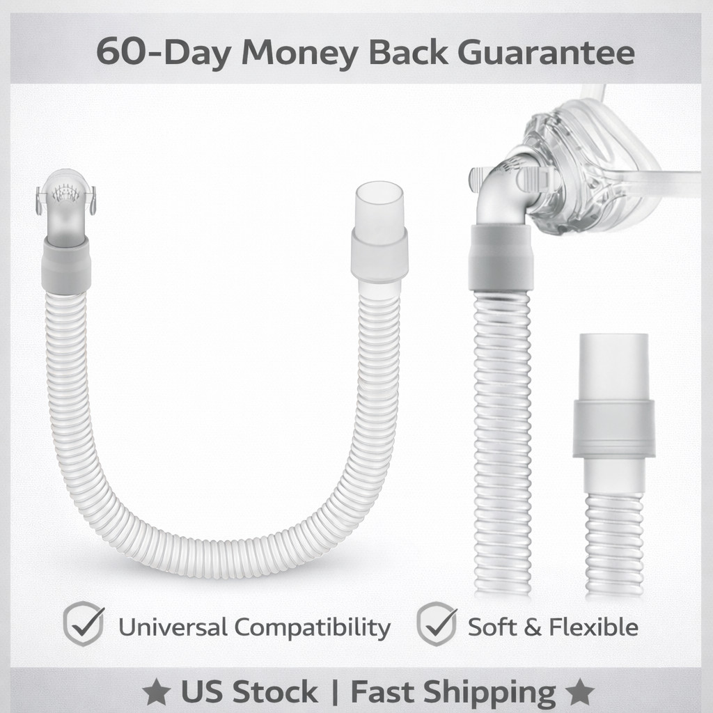 Replacement Tube Assembly for Wisp Nasal Mask, Short Tube for Wisp Connect Replacement Tube Assembly for Wisp Nasal Mask, Short Tube for Wisp Connect