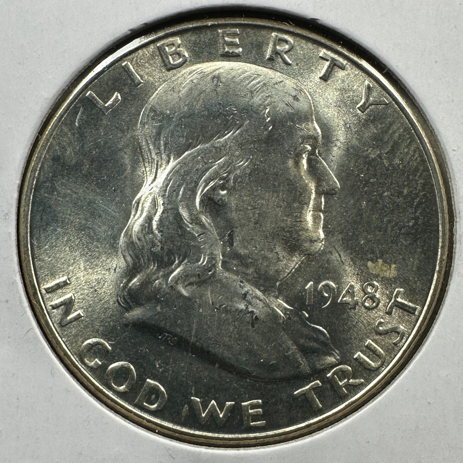1948-D 50C Franklin Half Dollar (90708)