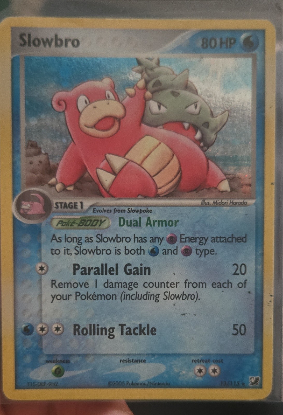 Slowbro 13/115 EX Unseen Forces Holo