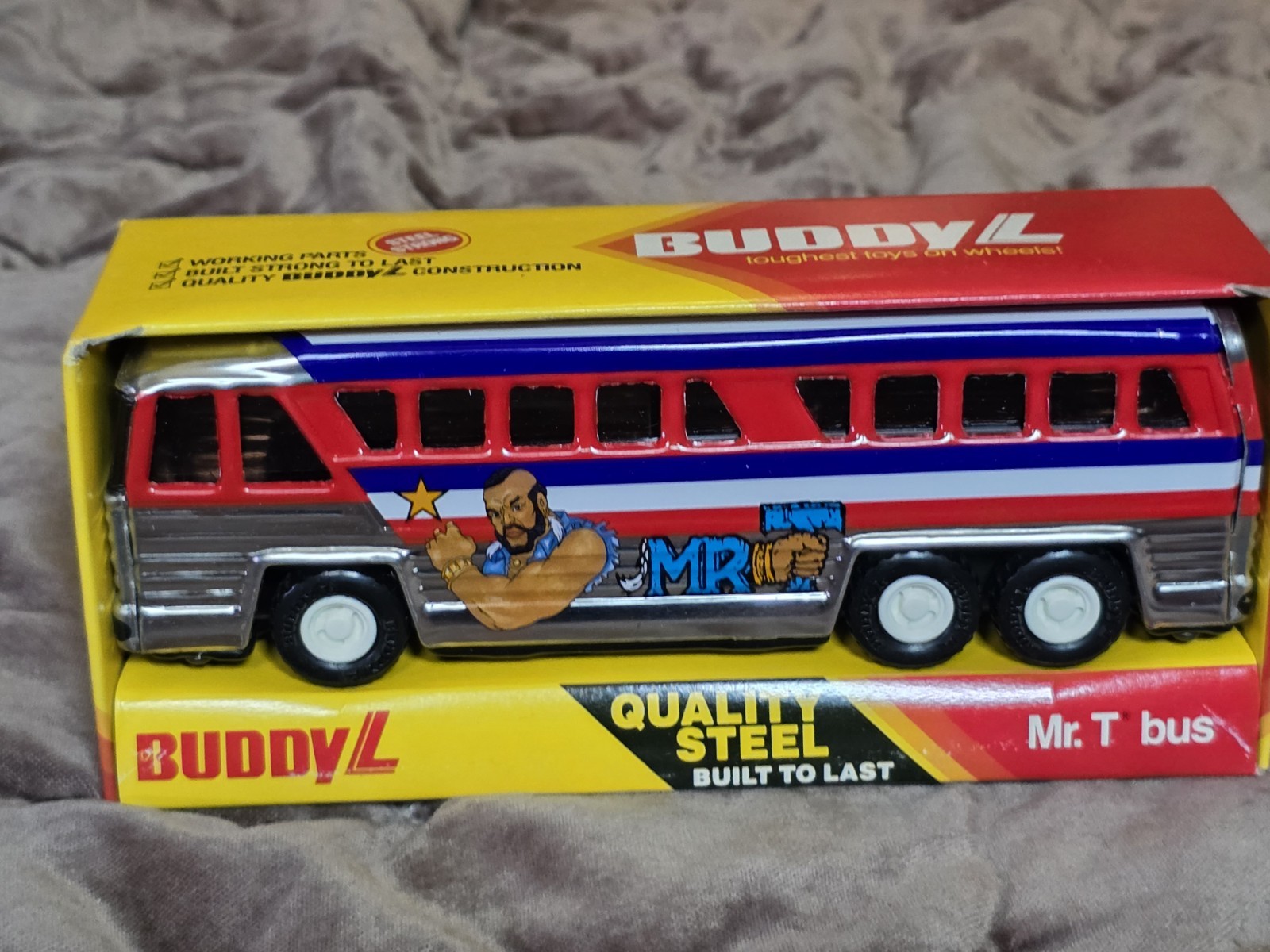 * Vintage 1983 BUDDY L Mr. T Bus 132J - NOS
