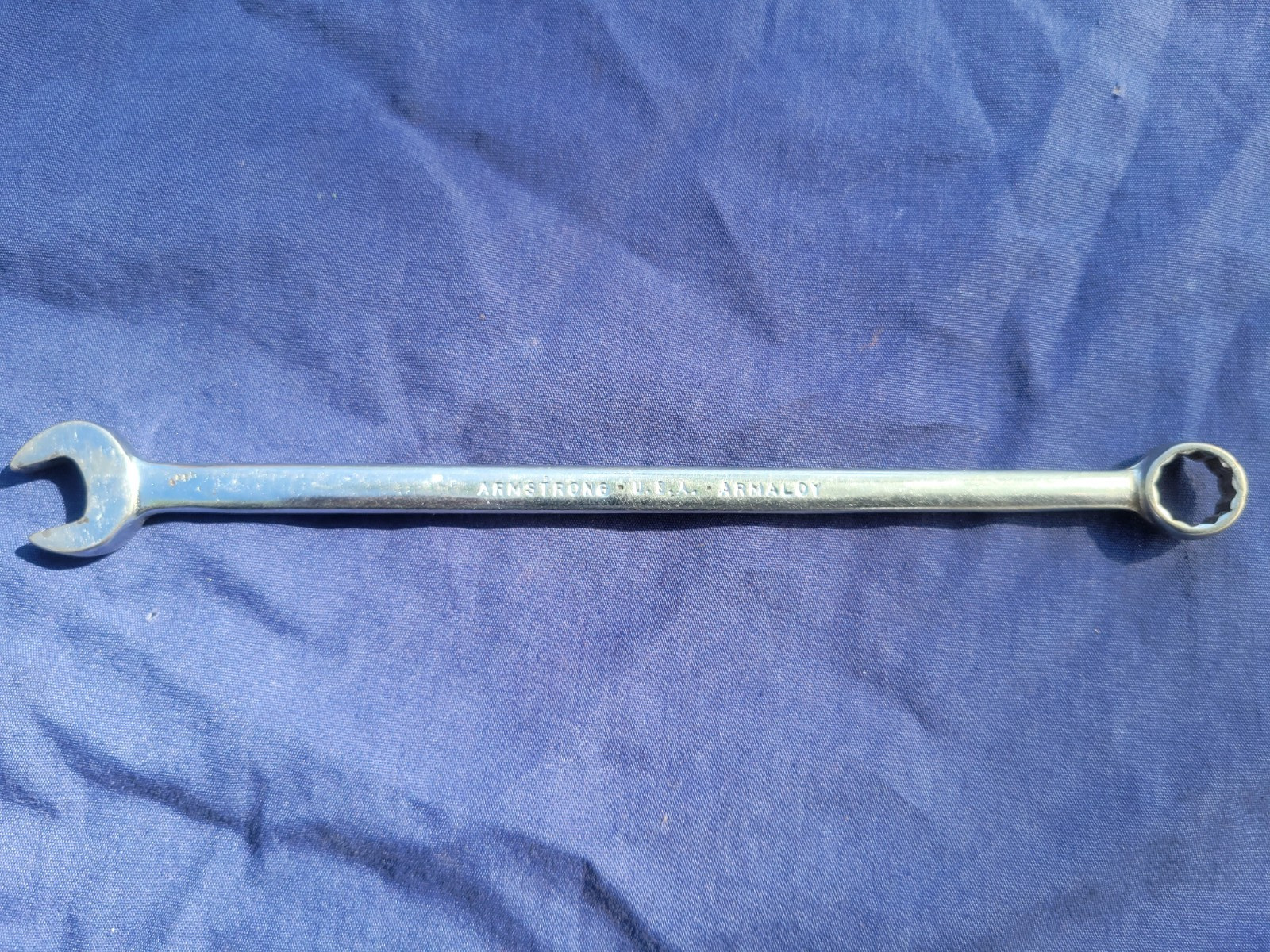 Vintage Armstrong ARMALOY 12-pt Combination Wrench 1160-L, 3/8\