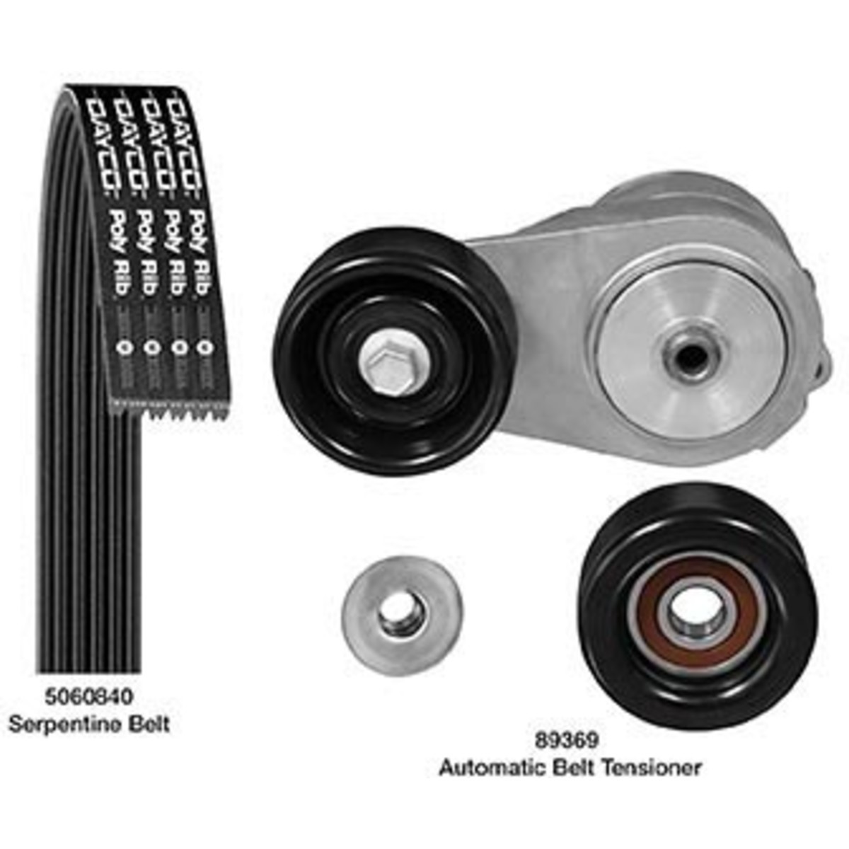 5060840K1 Dayco Accessory Belt Tensioner for Honda Odyssey Pilot Ridgeline MDX