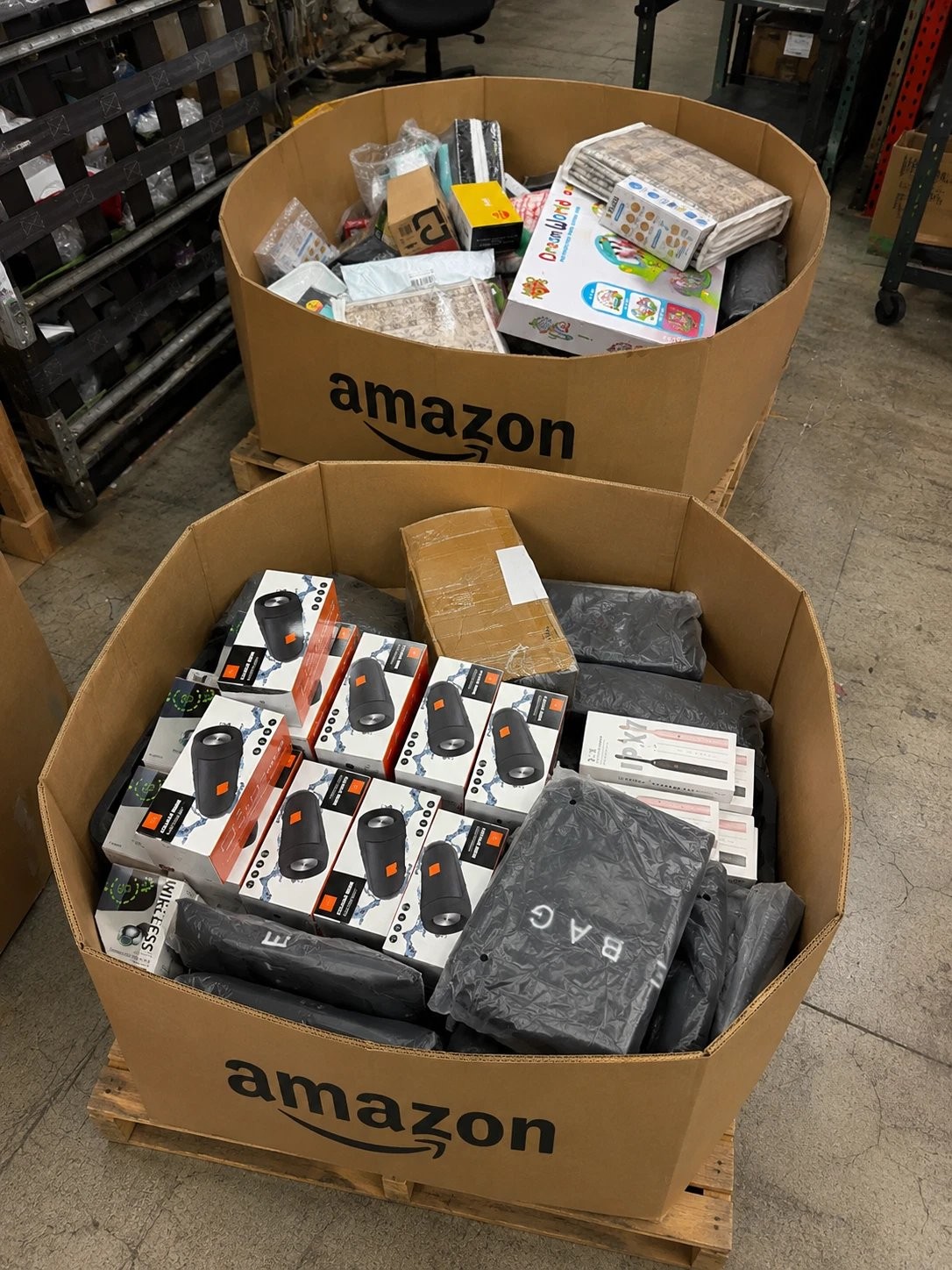 Amazon Overstock Box – Sealed Assortment of New Electronics and Home Items