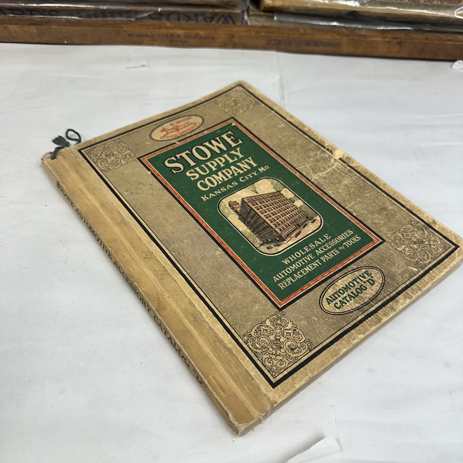 Stowe Automotive & Supply Company Kansas City MO Catalog Ford Chevrolet 1927