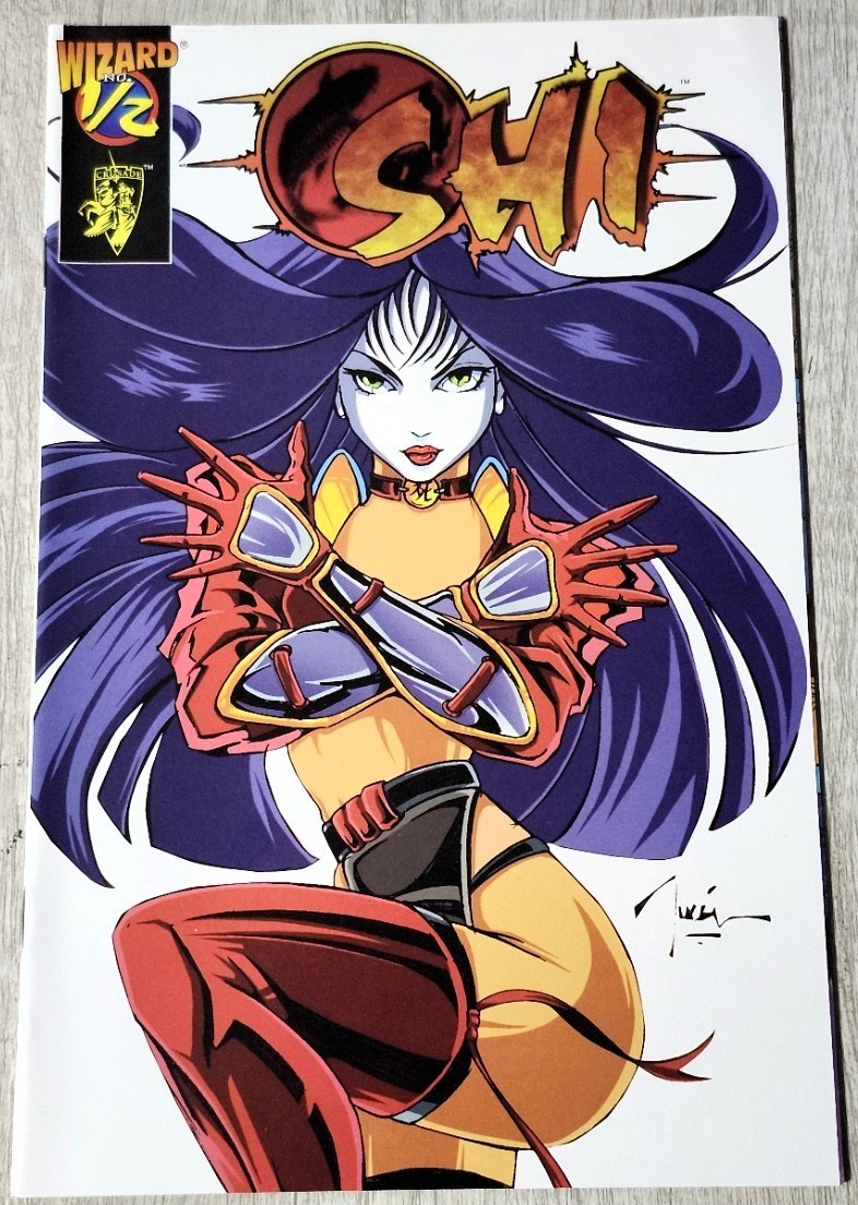 Shi Limited #1/2 Edition Cover by Billy Tucci Shi Limited #1/2 Edition Cover by Billy Tucci