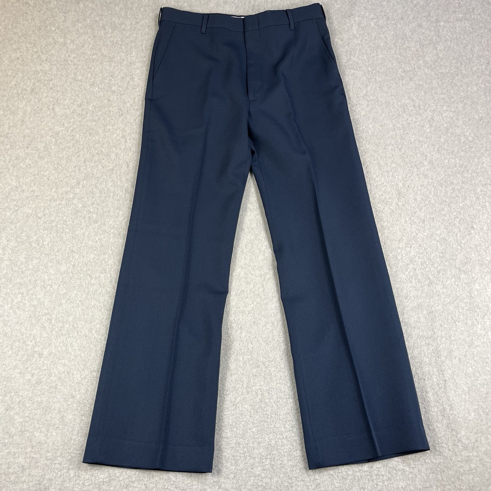 Vintage 1970s Sears Stretch Woven Pants Mens 32x29 Perma Press *Dead Stock*