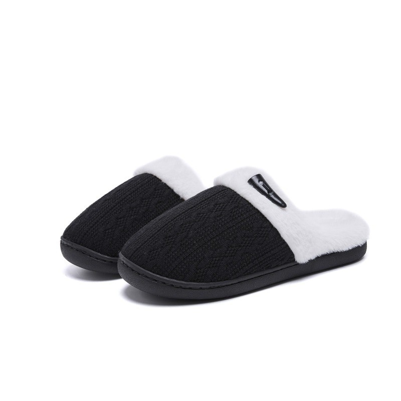 Cozy Non-Slip Indoor Slippers Women's Plush Fleece-Lined Warm Cotton House Shoes Cozy Non-Slip Indoor Slippers Women's Plush Fleece-Lined Warm Cotton House Shoes
