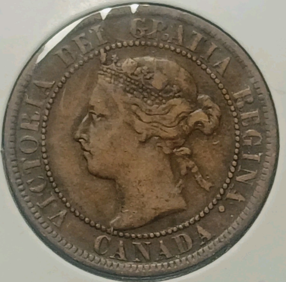 1899 Canada Queen Victoria Large Cent #03 Fine+ 