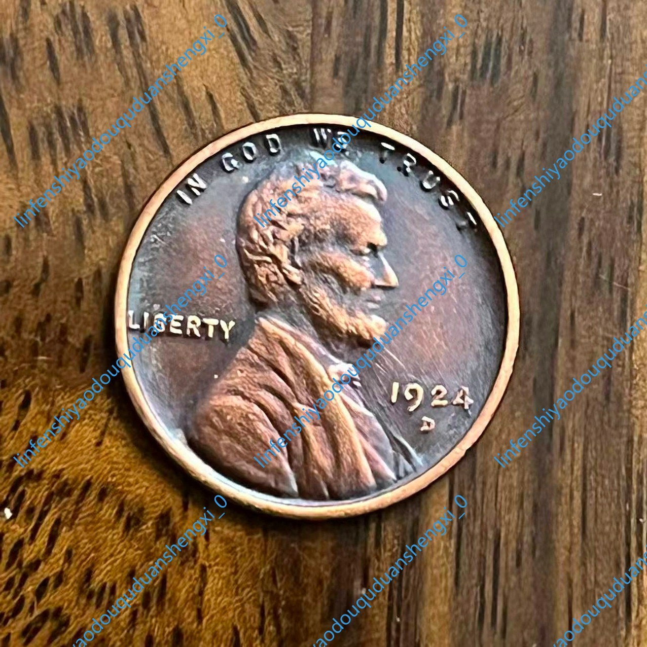 1924 D Lincoln Wheat As shown in the figure 1924 D Lincoln Wheat As shown in the figure