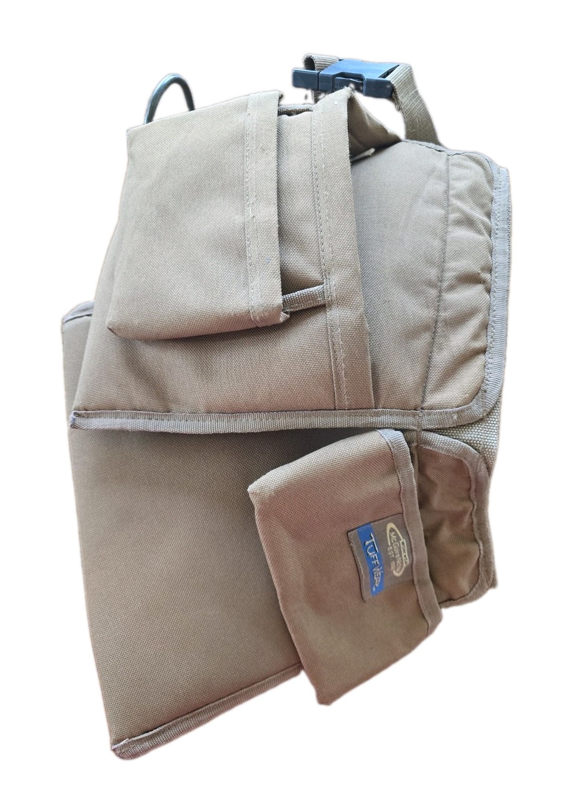 New McGuire-Nicholas Tuff Wear Tool Belt Heavy Canvas Adjustable 11 Pocket 