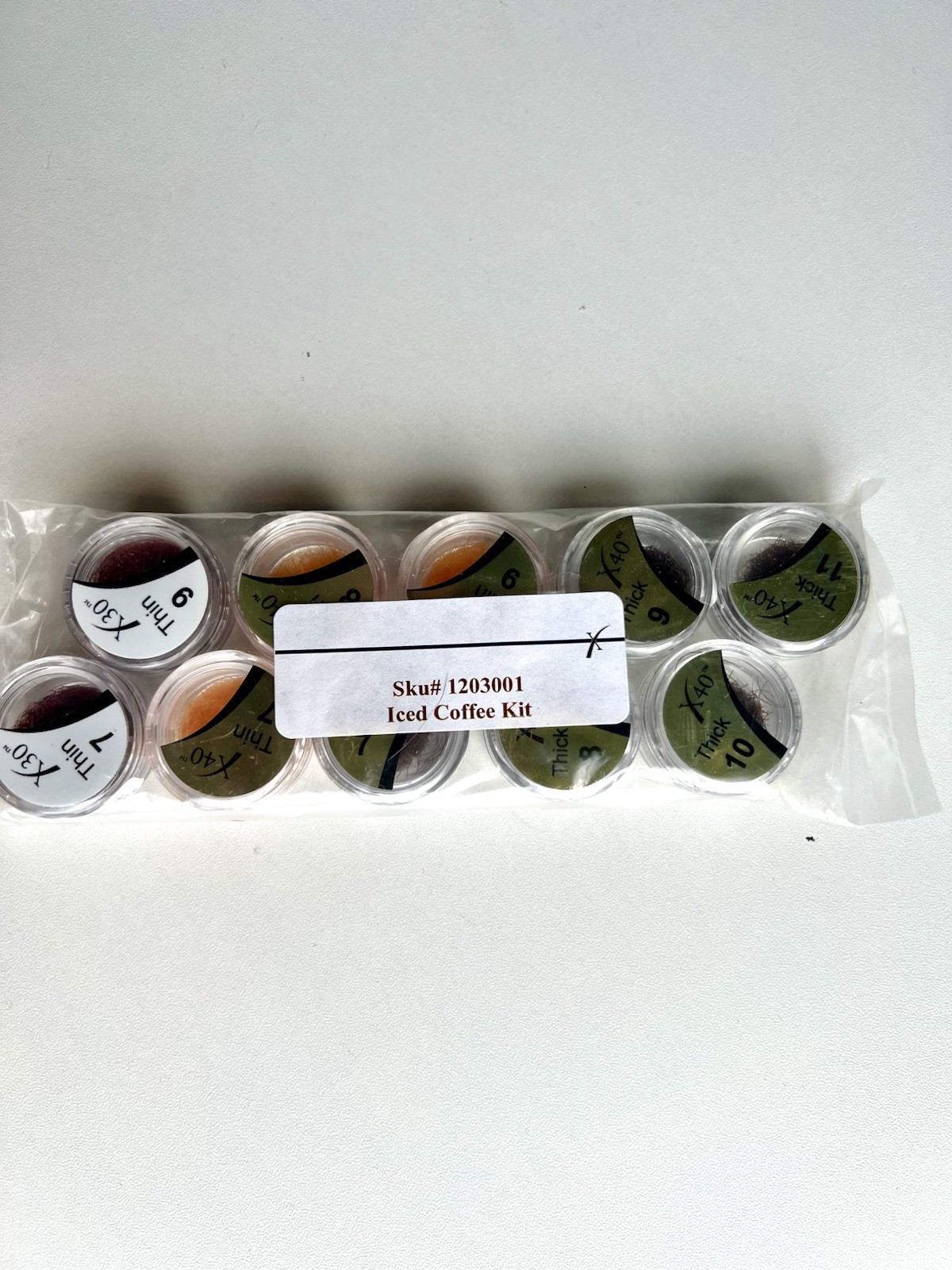 Xtreme Lashes Iced Coffee Kit Brown Lash Extensions X30 X40 Mixed Lengths NWT Xtreme Lashes Iced Coffee Kit Brown Lash Extensions X30 X40 Mixed Lengths NWT