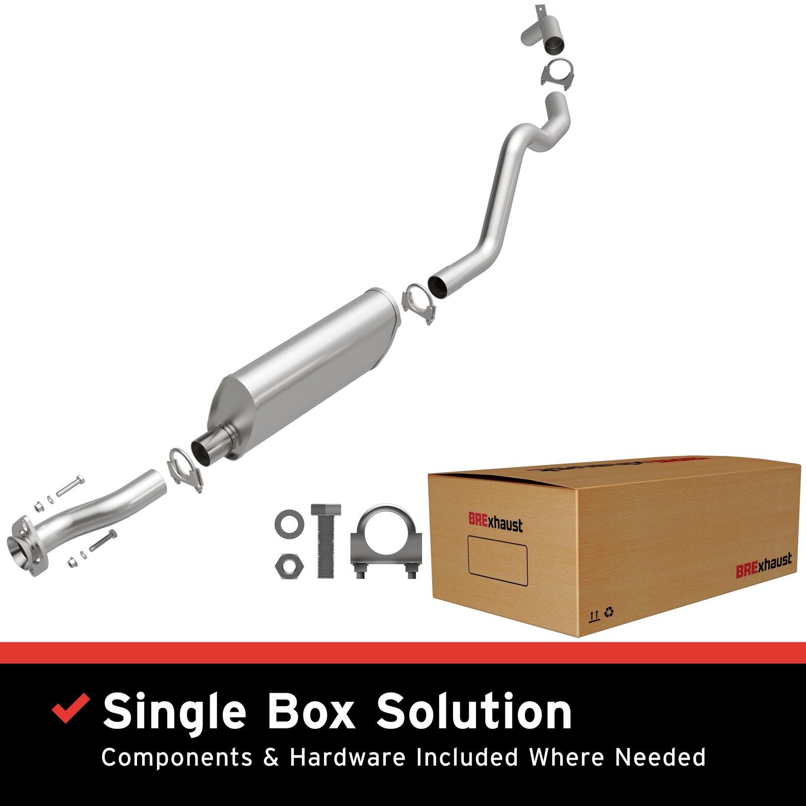 OE Replacement Exhaust System Kit 106-0682