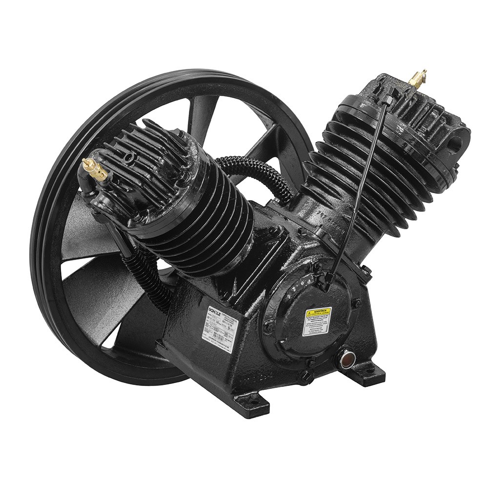 Schulz MSV 40MAX Two-Stage Air Compressor Pump, 40 CFM, 10 HP, 175 PSI Schulz MSV 40MAX Two-Stage Air Compressor Pump, 40 CFM, 10 HP, 175 PSI