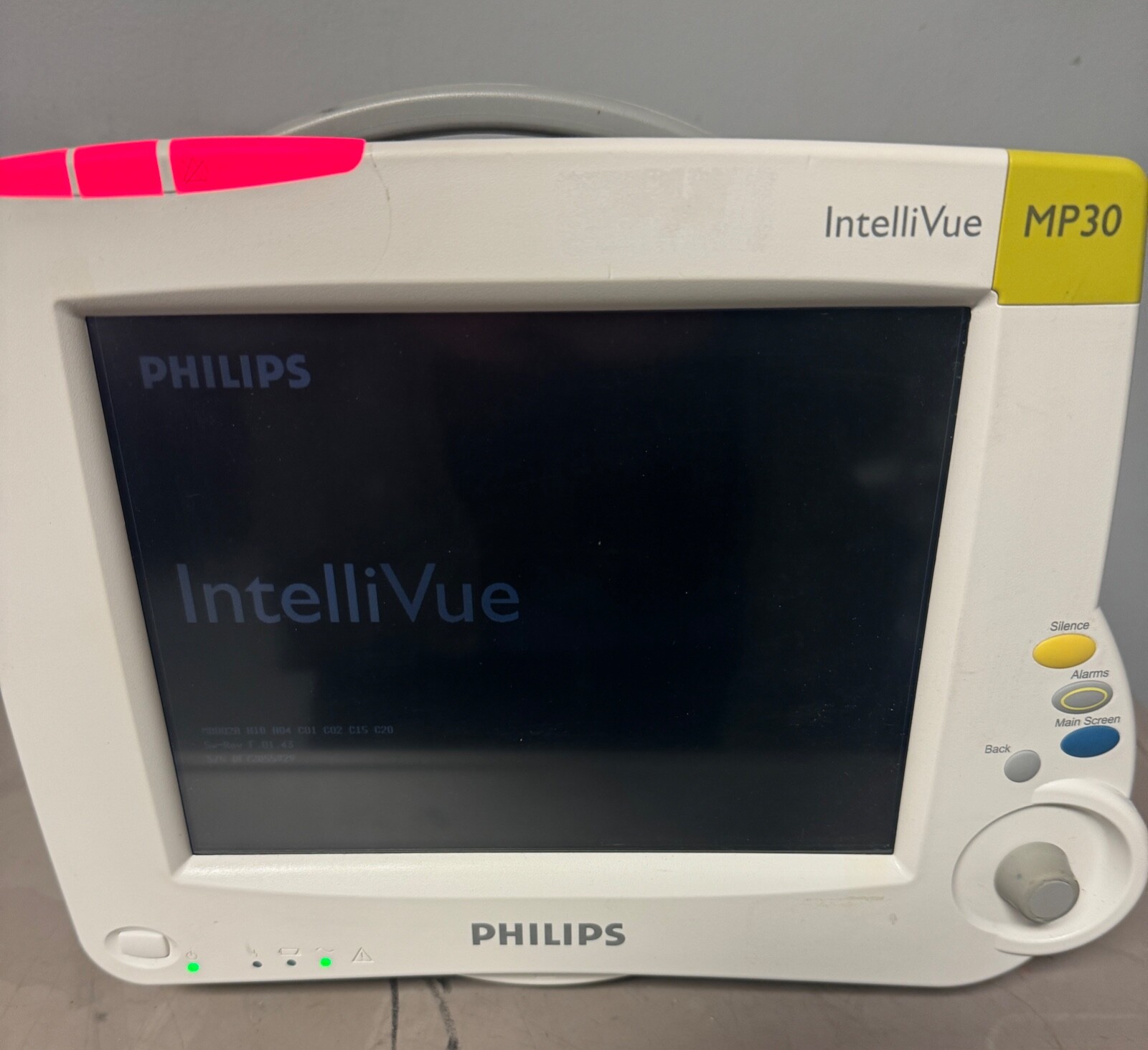 Philips IntelliVue MP30 M8002A Patient Monitor M3001A Masimo Recorder - Ready