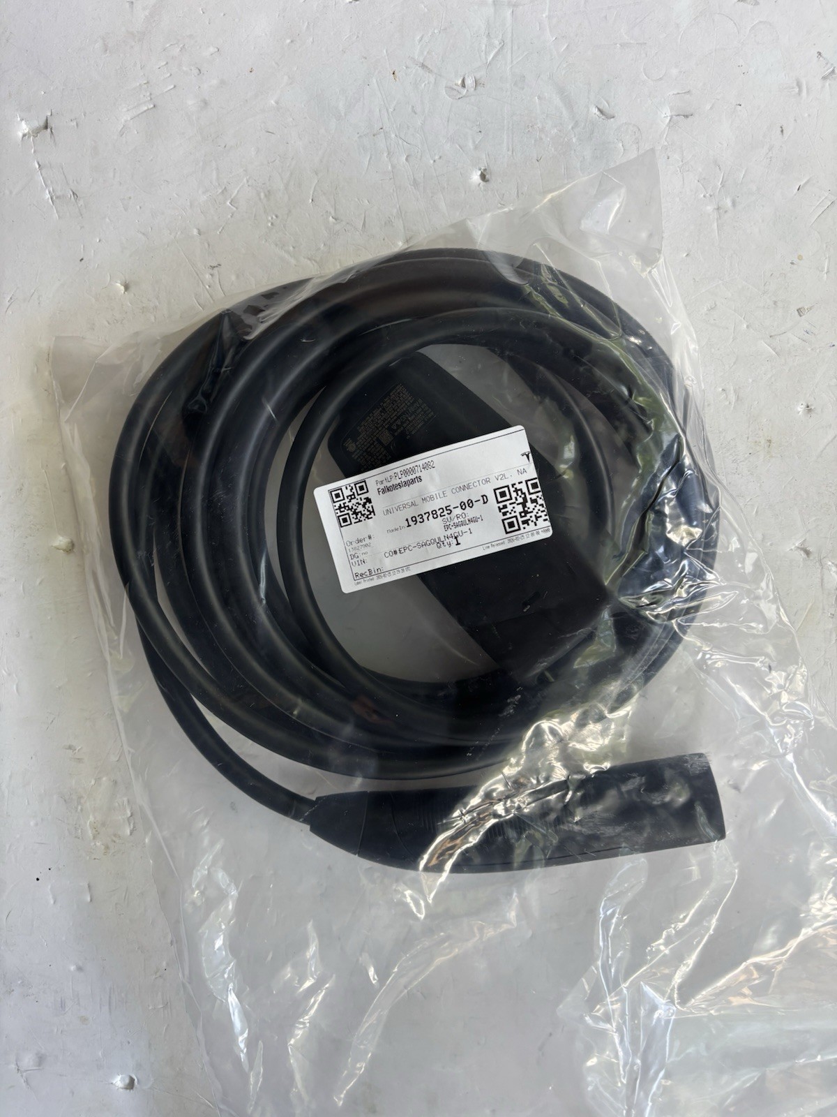 OEM New GEN 3 TESLA Mobile CHARGING CORD ONLY without Connectors OEM New GEN 3 TESLA Mobile CHARGING CORD ONLY without Connectors