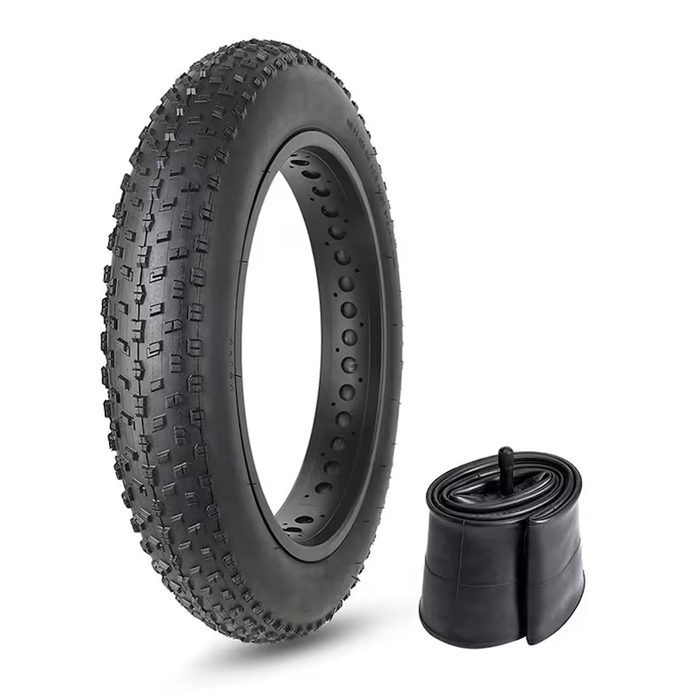 Bike Tire and Inner Tube Pack 26x4 in 20x4 in Electric Bike Folding Tire & Tube Bike Tire and Inner Tube Pack 26x4 in 20x4 in Electric Bike Folding Tire & Tube