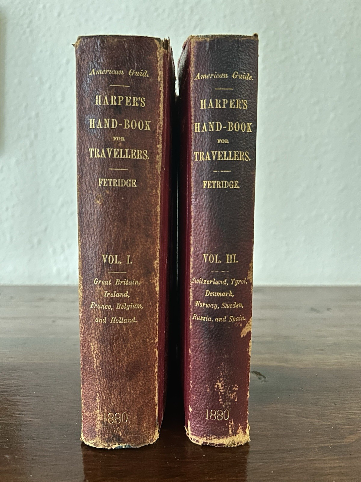 Harper's Hand-Book for Travellers in Europe and the East 1880. 