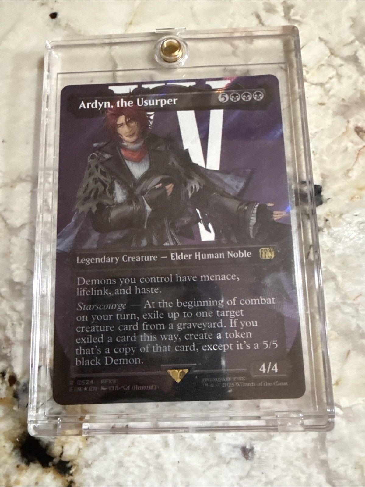 Ardyn, the Usurper (0524) (Borderless) (Surge Foil) Final Fantasy 🔥🔥